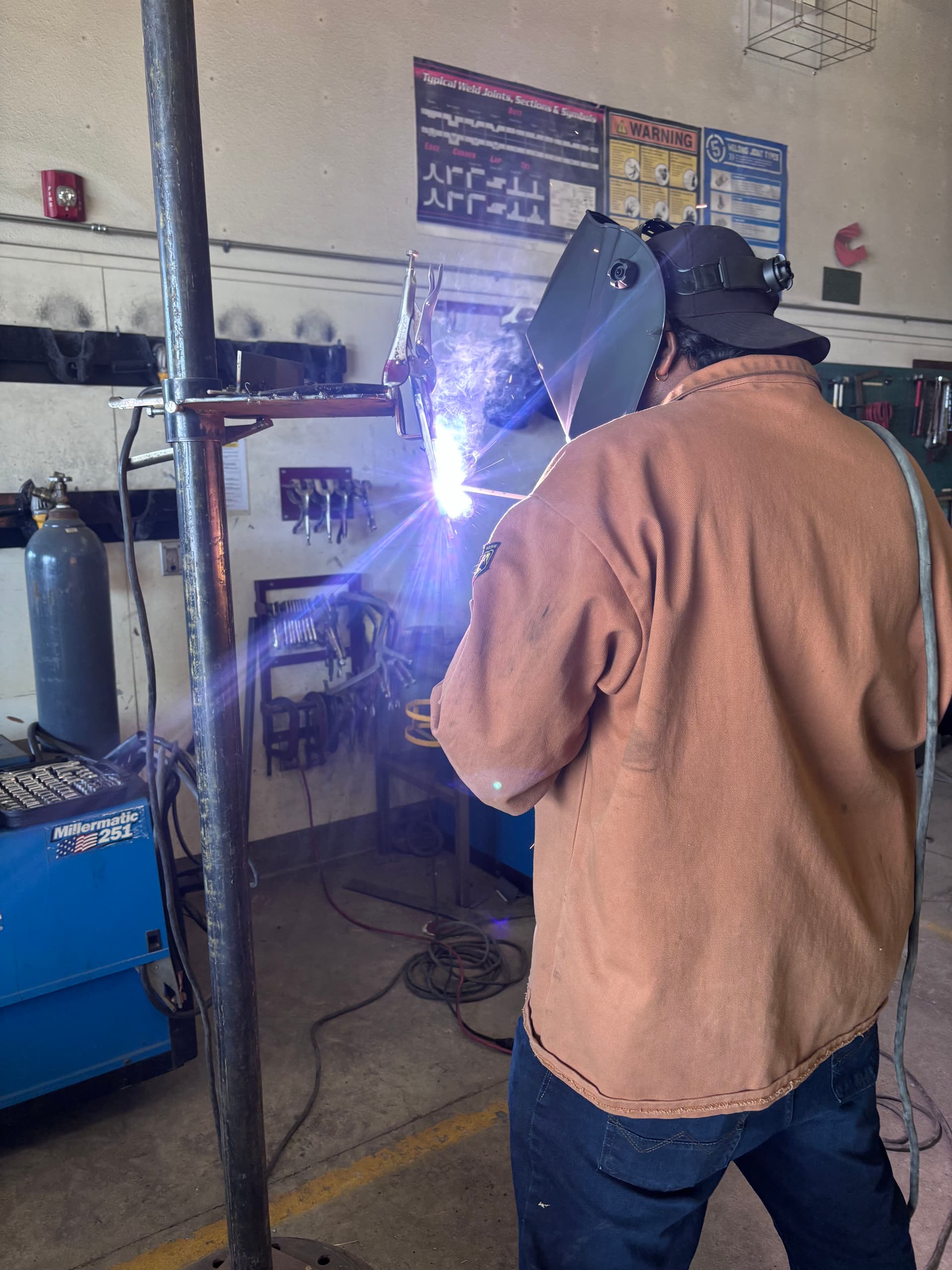 Gallery photos for Helping Welders Earn Their D1.1 Qualification at Ceres Adult School: Image #1