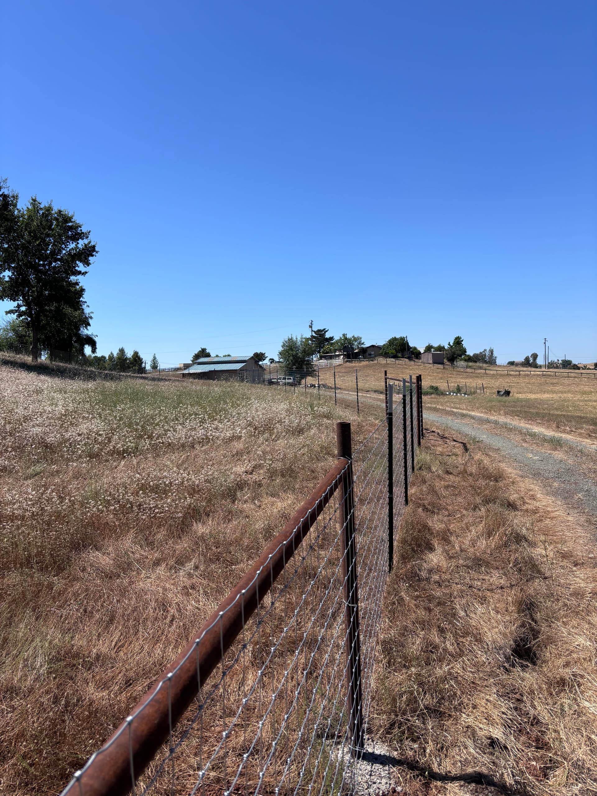 800 Feet of Woven Wire Livestock Fencing Done Right