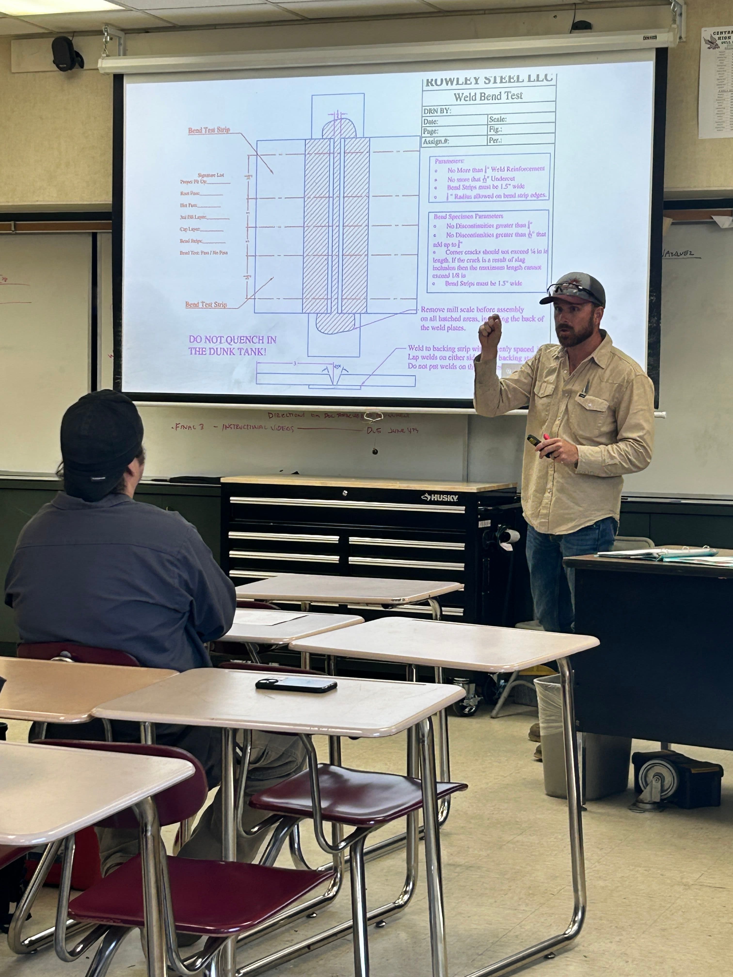 Project Helping Welders Earn Their D1.1 Qualification at Ceres Adult School image