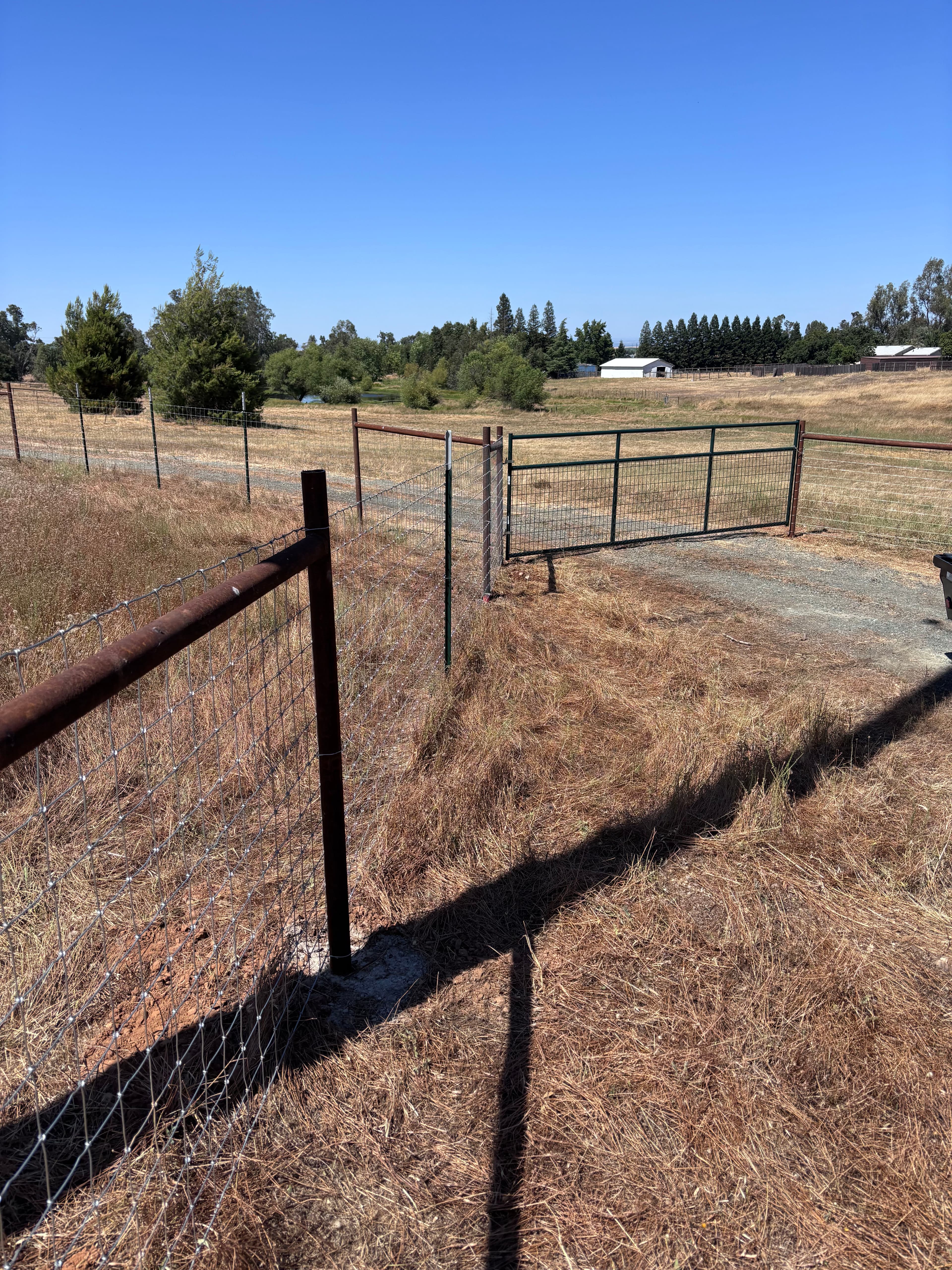 Project 800 Feet of Woven Wire Livestock Fencing Done Right image