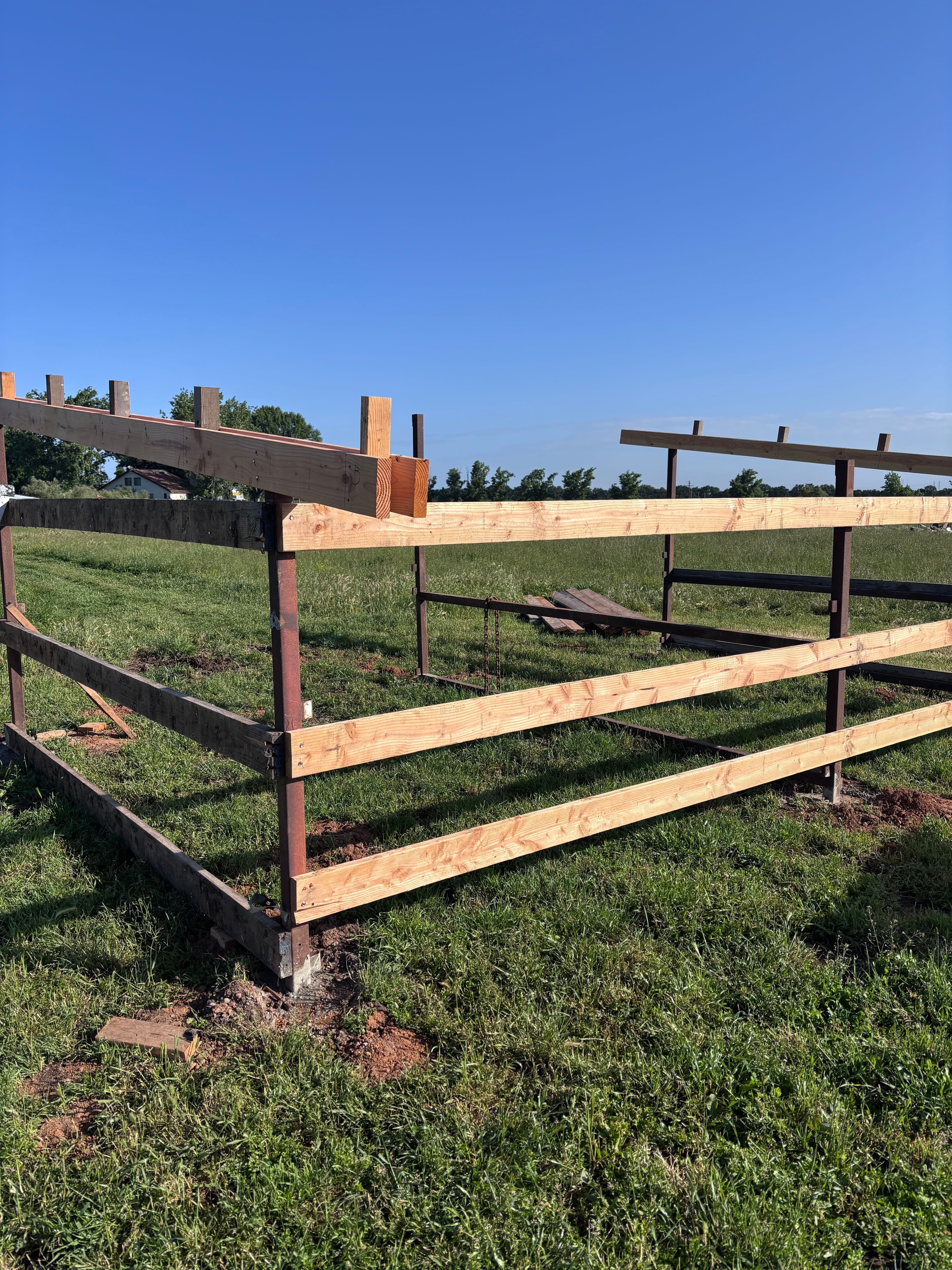 Project Storm-Damaged Shade Structure Torn Down and Rebuilt Right image